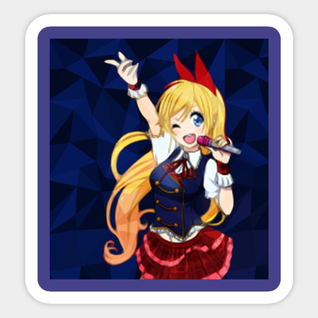 Chitoge Kirisaki Sticker by nonagobich